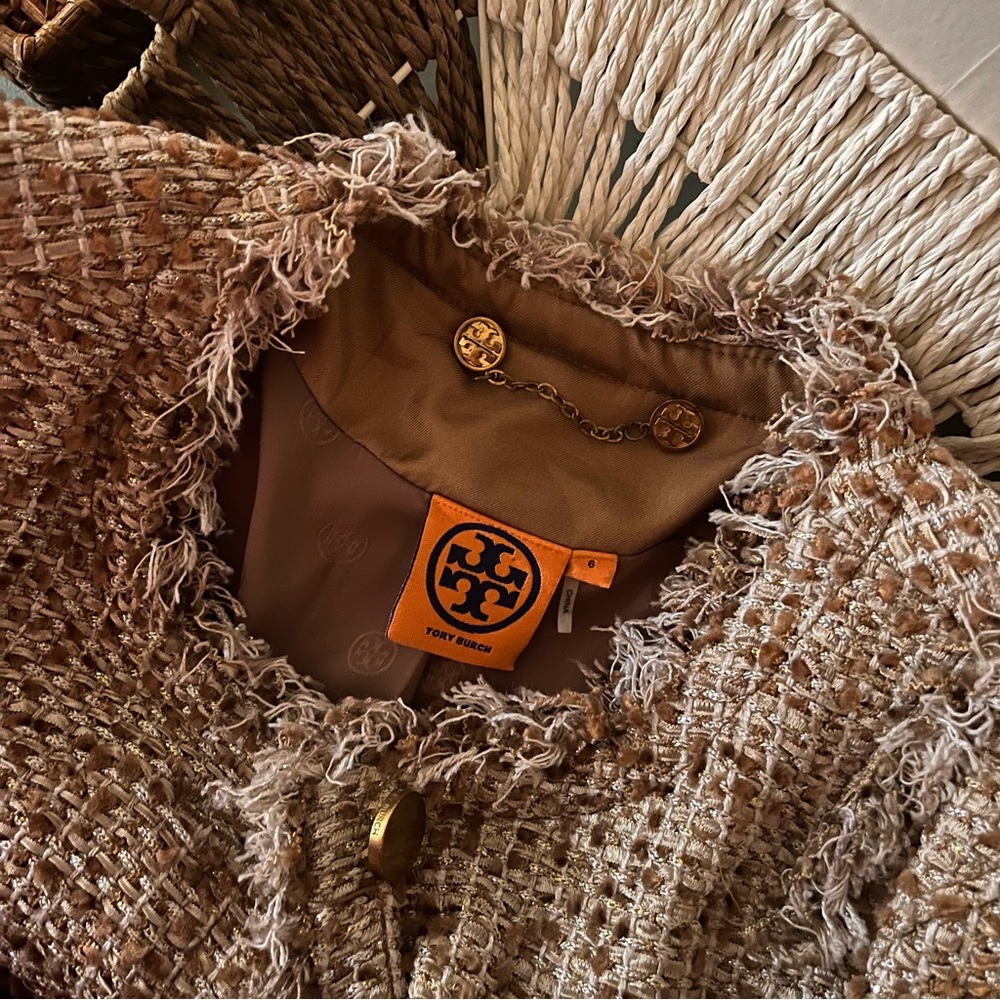 Tory Burch tweed blazer